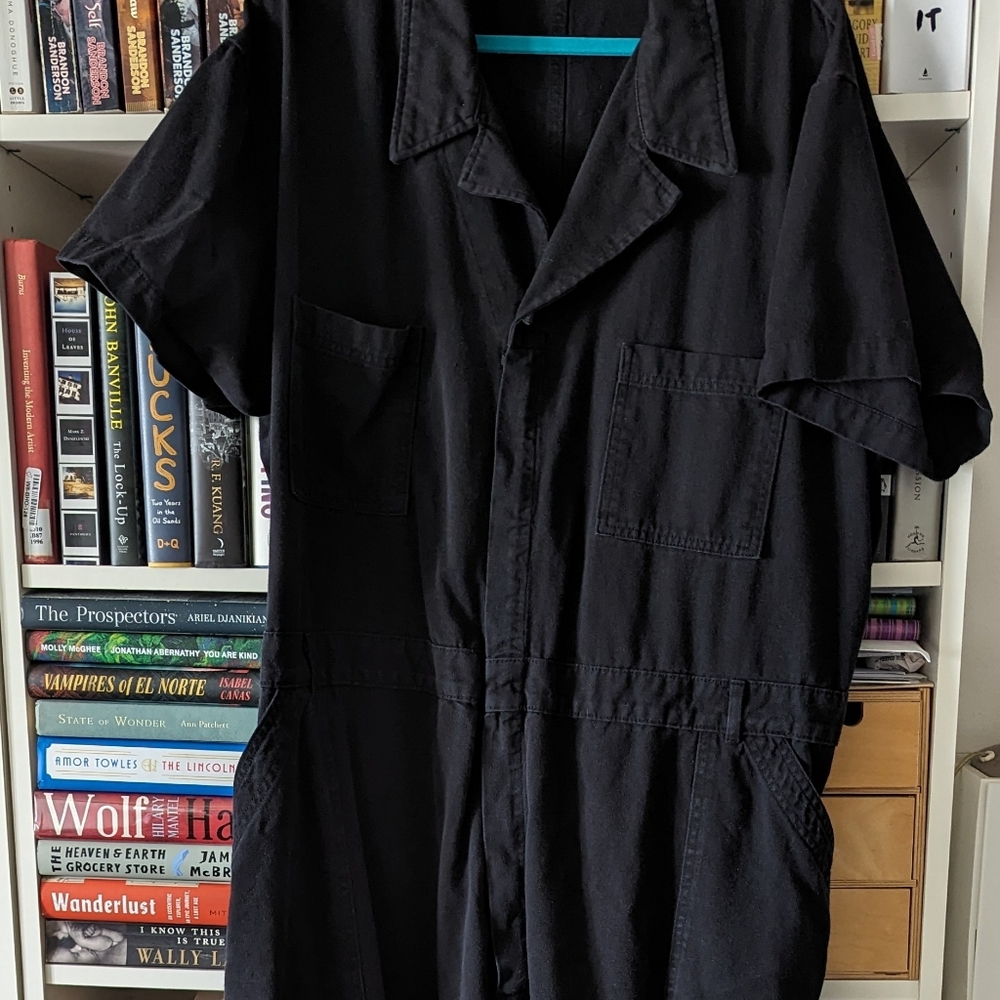 Big Bud Press Short Sleeve Black Jumpsuit